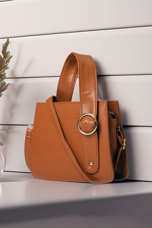 Inaya- Handbag RingBloom - Brown