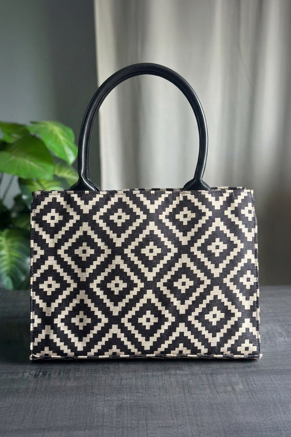 Inaya Canvas Tote Dune Diamond
