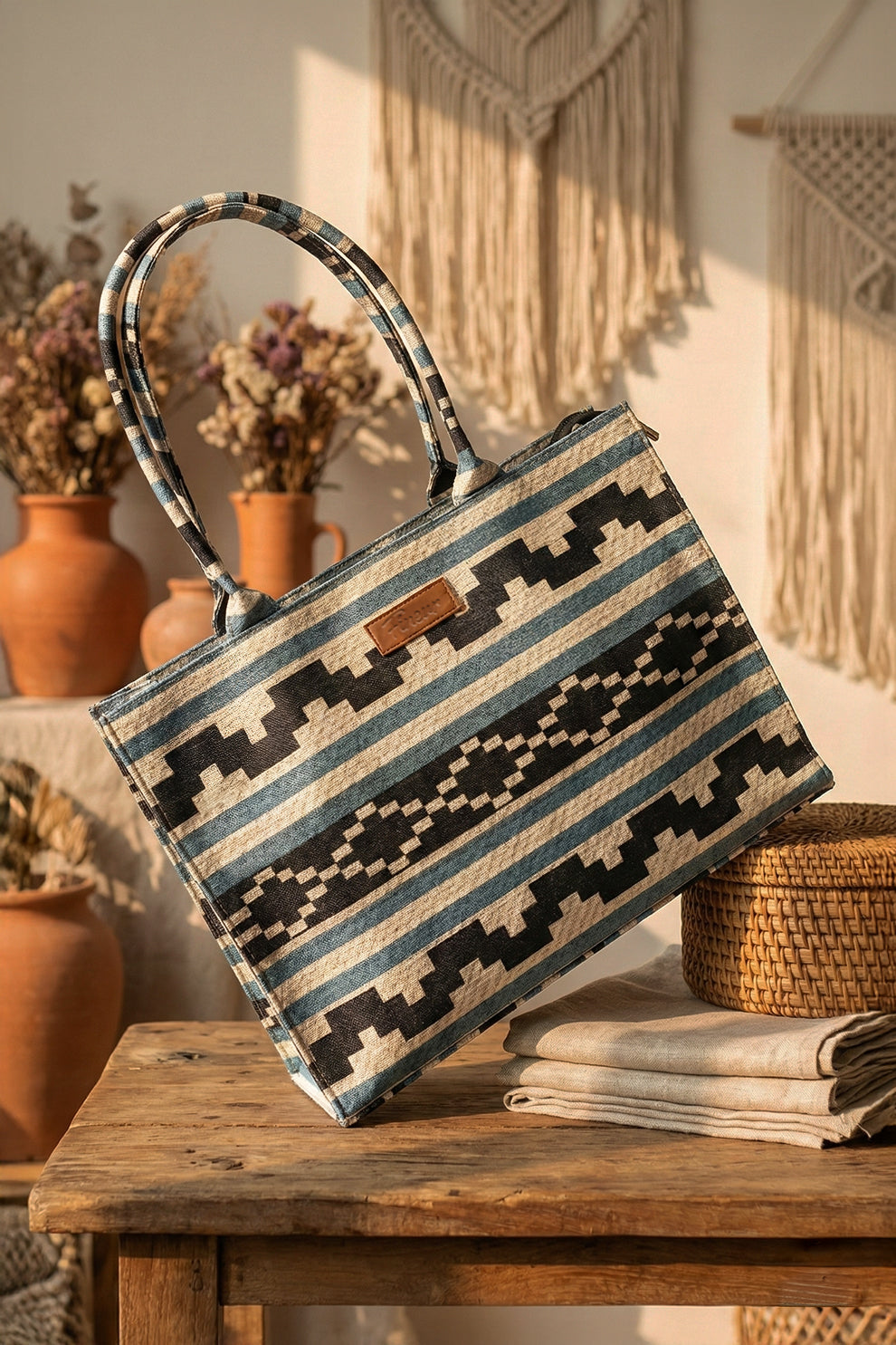 Inaya Canvas Tote Dusk