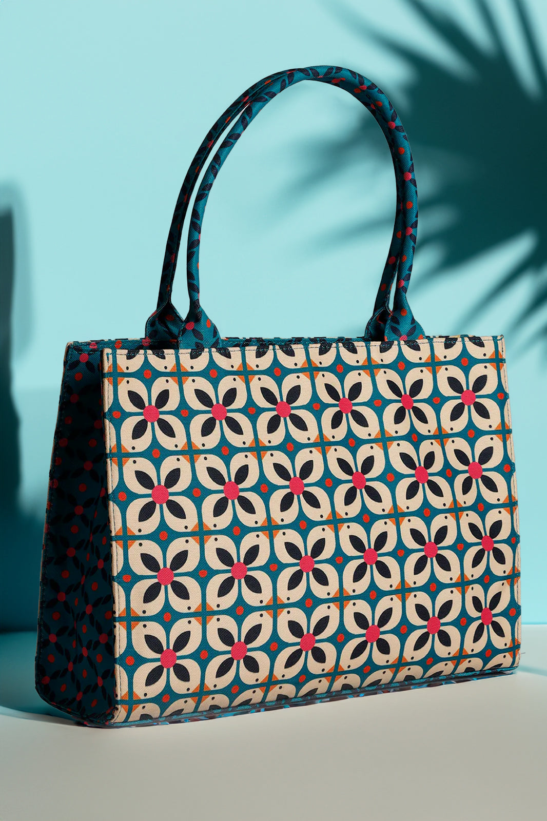 Inaya Canvas Tote Bag Petal Rush