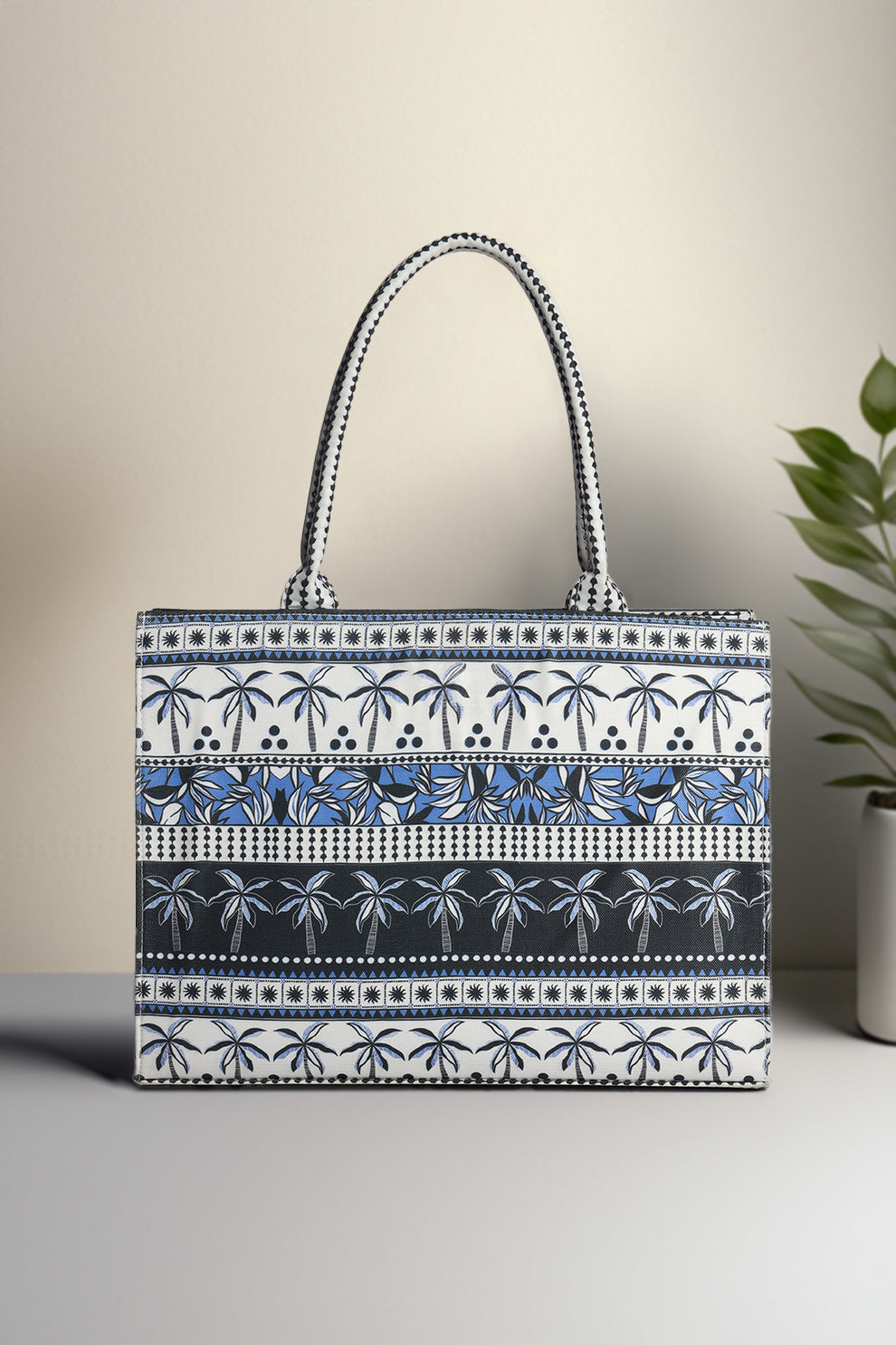 Inaya Canvas Tote Coconut Breeze