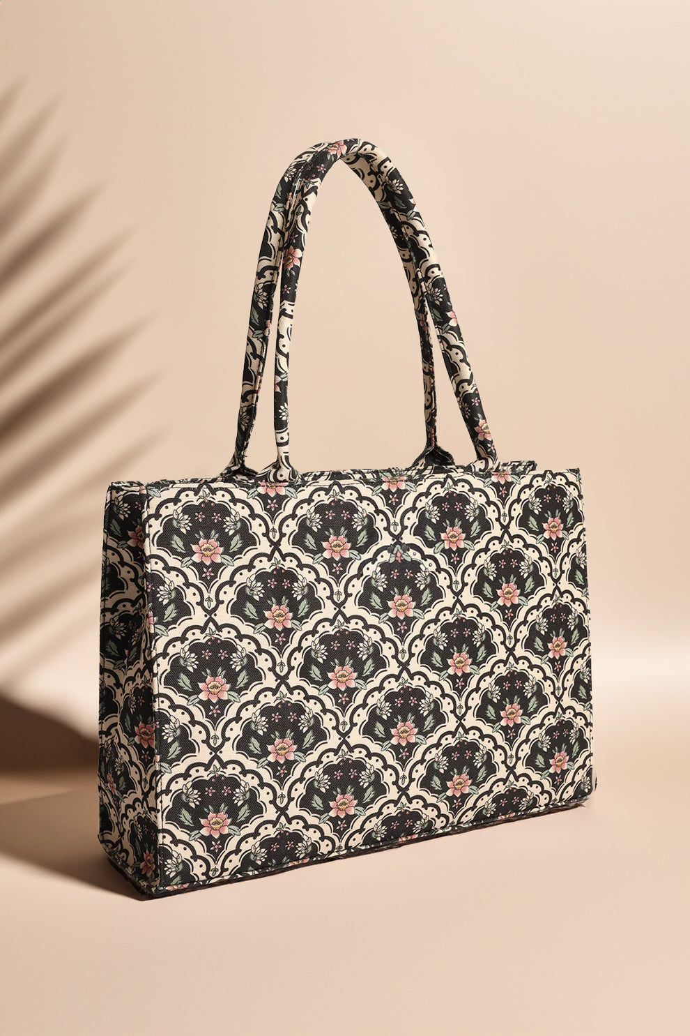 Inaya Canvas Tote BlushLeaf