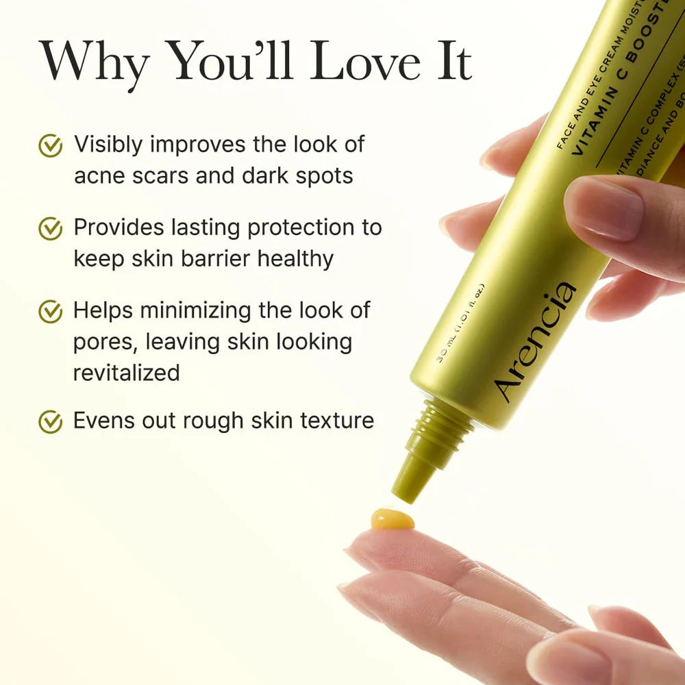 Vitamin C Booster Shot, Pure Vitamin C + Glutathione for Bright, Healthy Skin Glow, [Pack of 2]