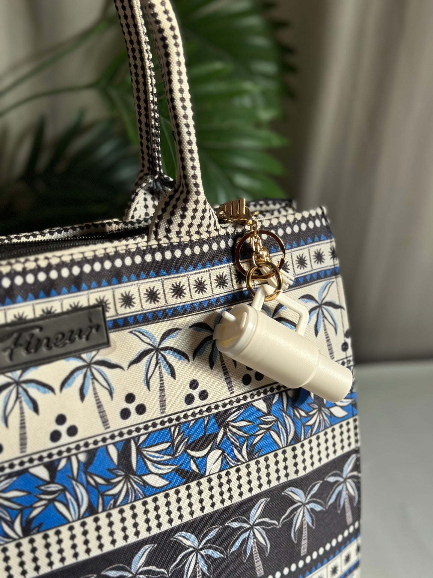 Inaya Canvas Tote Coconut Breeze