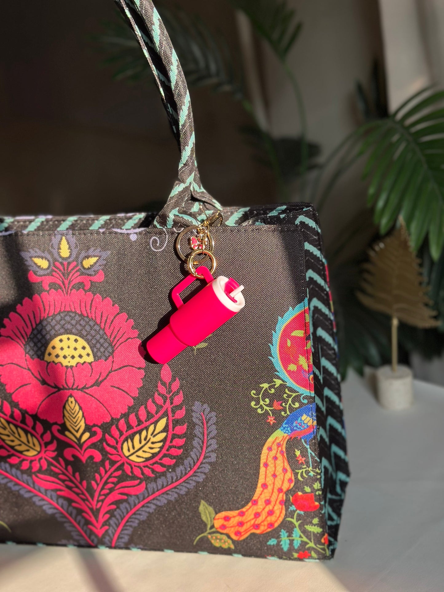 InayaCanvas Tote Festive Bloom