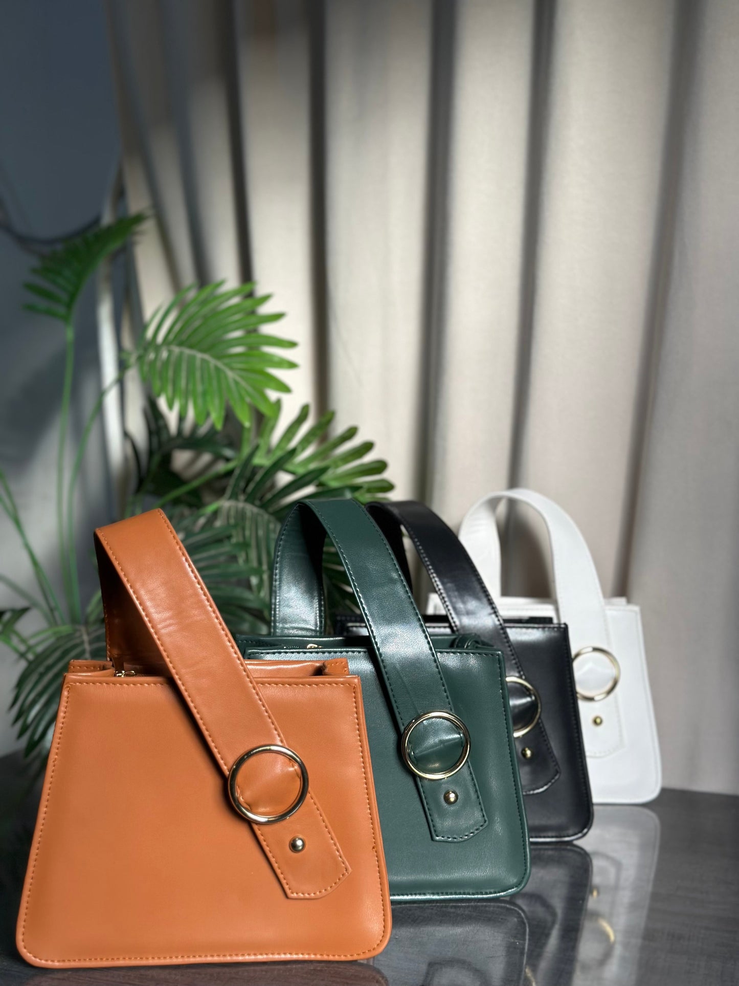 Inaya- Handbag RingBloom - Brown