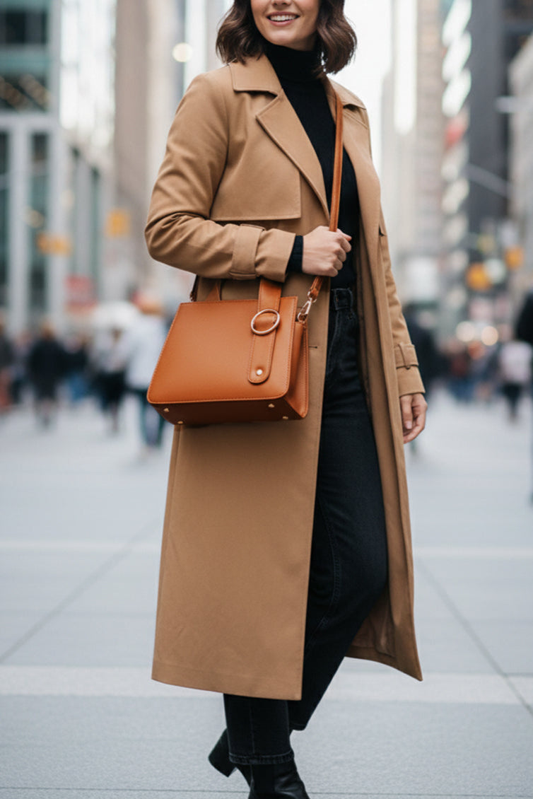 Inaya- Handbag RingBloom - Brown